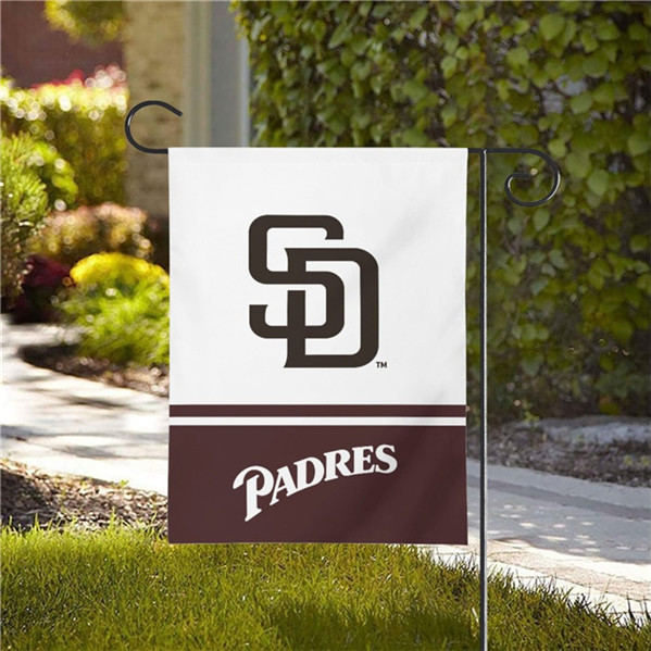 San Diego Padres Double-Sided Garden Flag 001 (Pls check description for details)